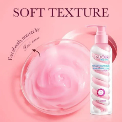 لوشن مارشميلو سادور بالنياسيناميد بينك من بيوتي سيستم 200 مل Sador Marshmallow Lotion with Niacinamide Pink by Beauty System